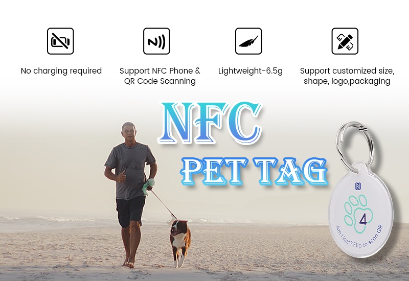 Custom NFC Dog Tag
