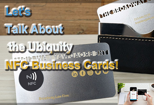 Vamos falar sobre os cartões de visita Ubiquity NFC!